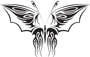 Tribal Butterfly 31